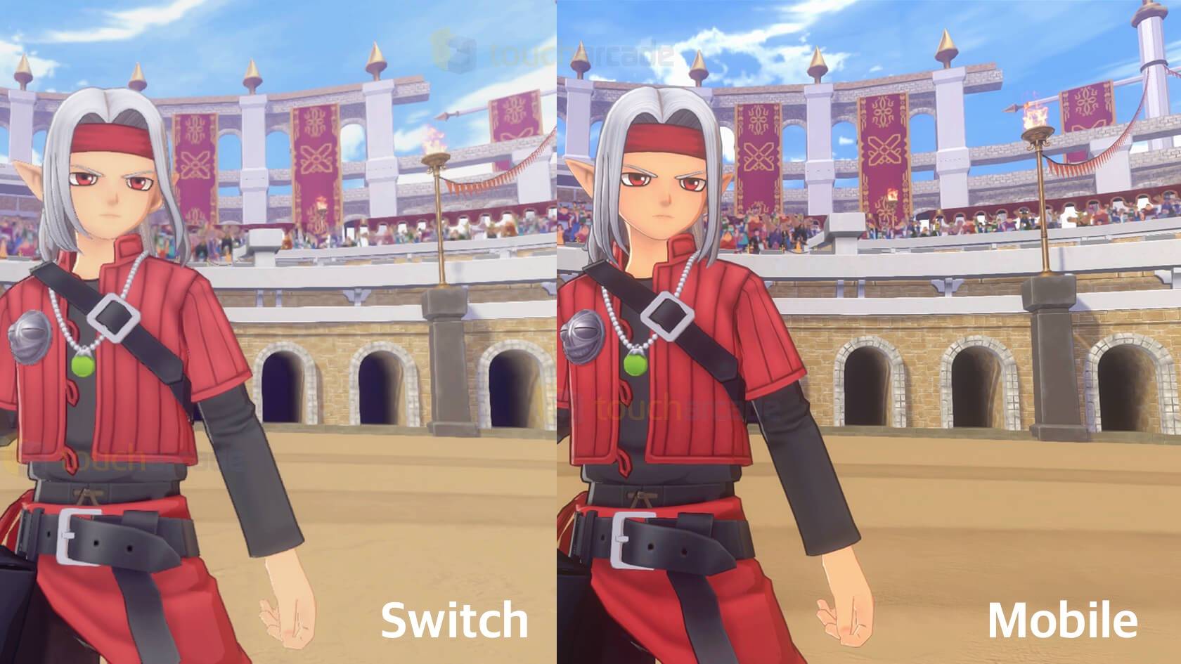 Image: Comparison screenshot of Dragon Quest Monsters: The Dark Prince across platforms