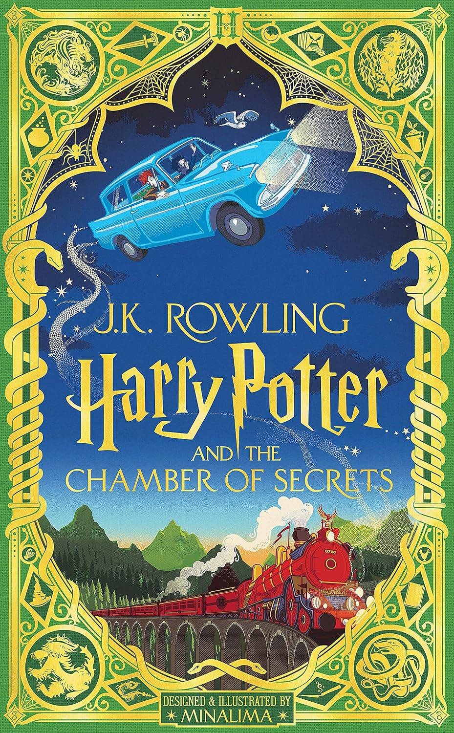 Harry Potter at ang Chamber of Secrets Interactive Illustrated Edition