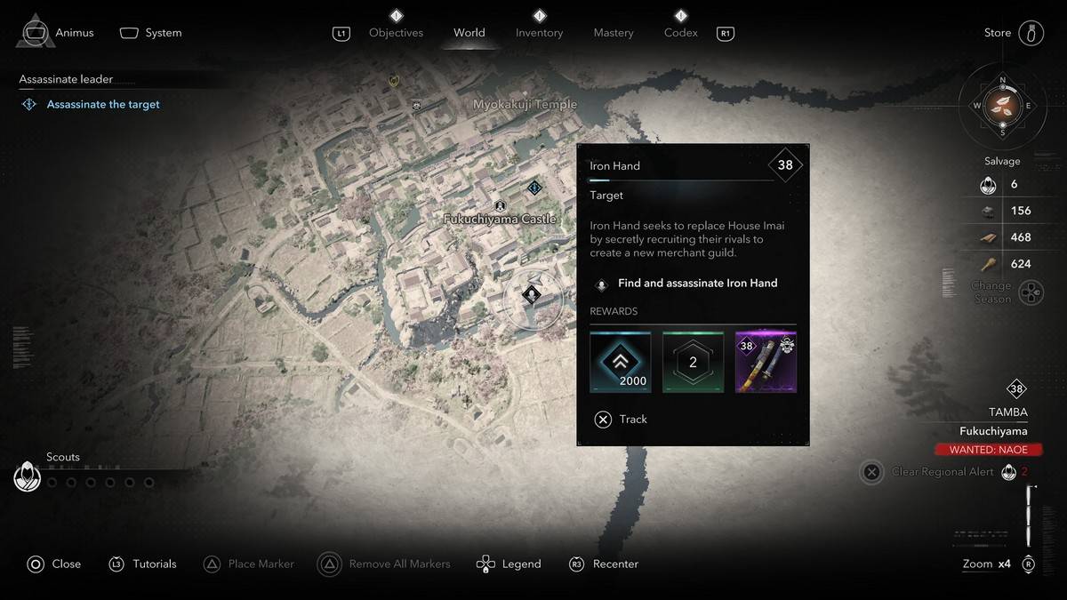 Tutti i membri della gilda di ferro in Assassin's Creed Shadows Iron Hand