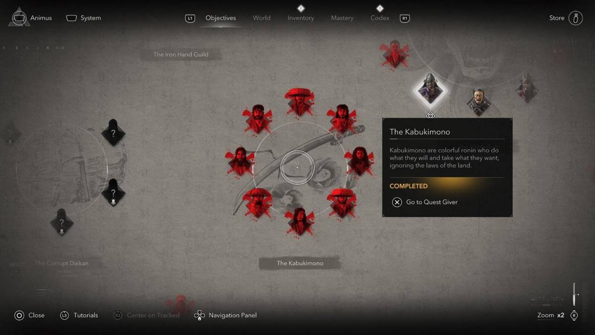 Lahat ng mga miyembro ng Kabukimono sa Assassin's Creed Shadows
