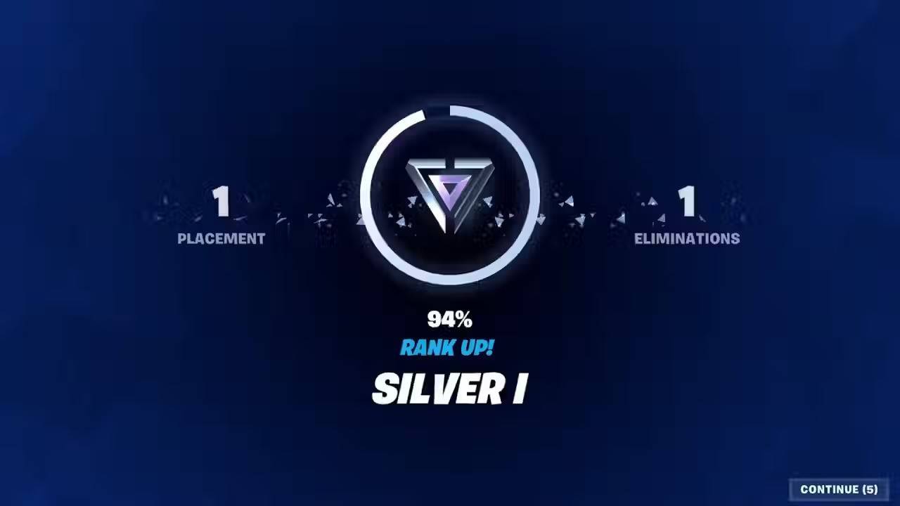 《堡垒之夜》排位模式晋升指南