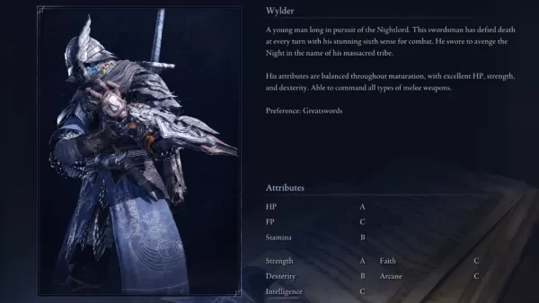 Wylder character art