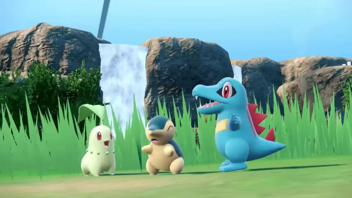 Gen 2 Starters Chikorita, Cyndaquil, at Totodile sa Pokémon Scarlet & Violet