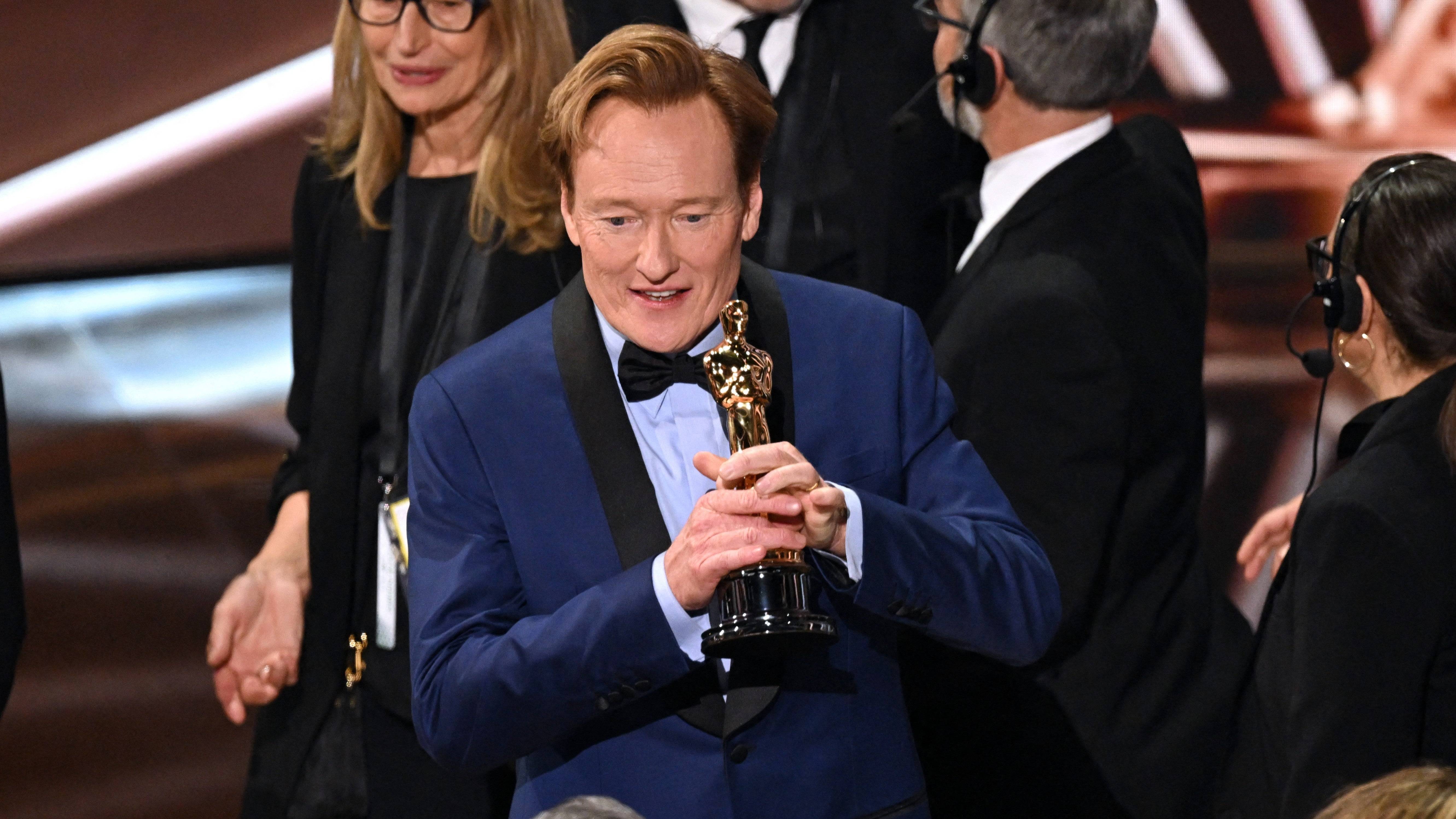 Pastikan Oscar itu tegas. Foto oleh Patrick T. Fallon / AFP.
