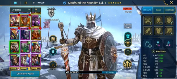 Umfassender Leitfaden zur Rangliste der mythischen Champions für RAID: Schatten-Legenden