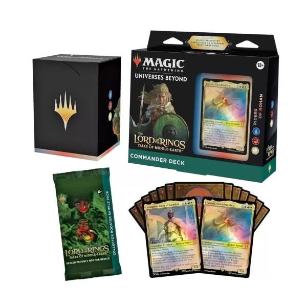 The Lord of The Rings: Tales of Middle-Earth Commander Deck 1 + Collector Booster Sample Pack