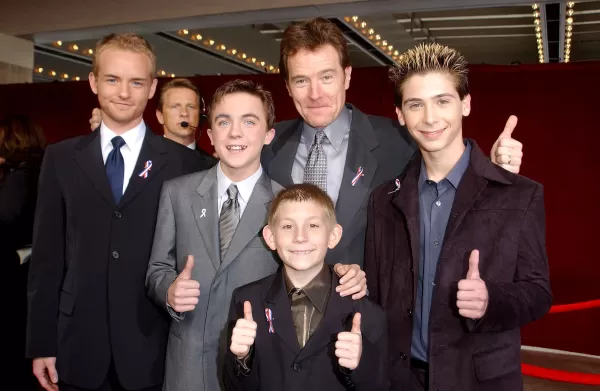 Original Malcolm in the Middle cast photo from 2001