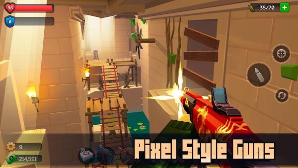 Pixel Combat Zombies Strike Mod Apk Unlimited Alles