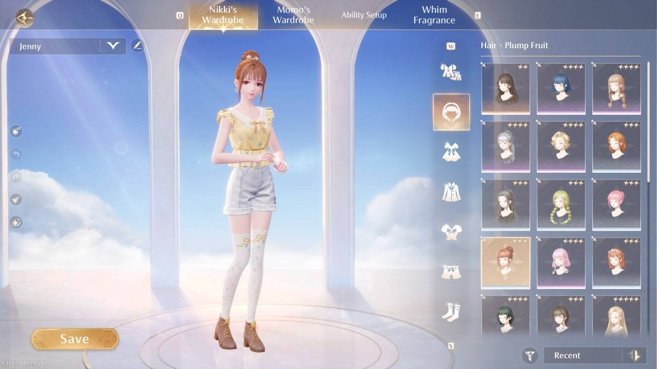 Character wearing the costume