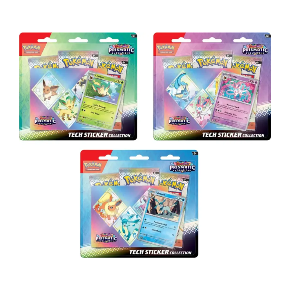 ### Pokémon - Trading Card Game: Scarlet & Violet - Praismatic Evolutions Tech Sticker Collection