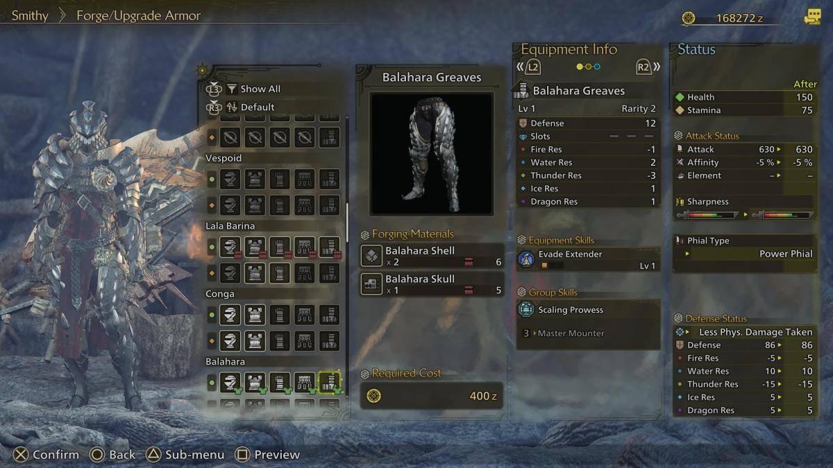 Balahara Armor Set Design 2