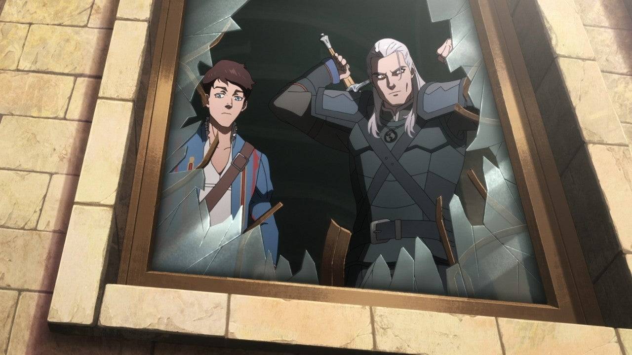 Doug Cockle's Geralt with Joey Batey's Jaskier