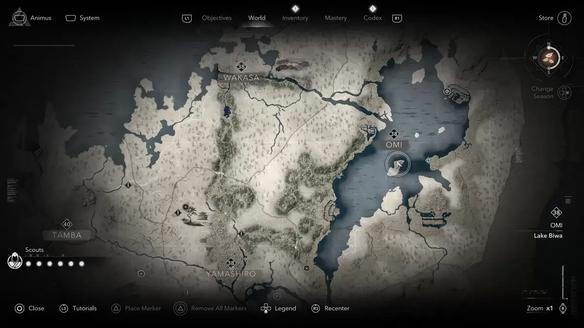 Trovare l'isola del gatto in ombre di Creed Assassin
