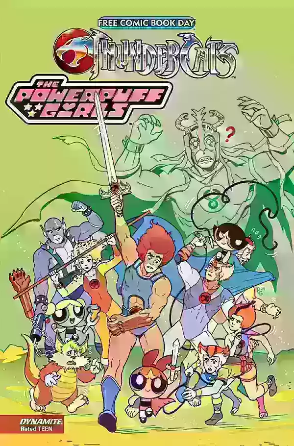 Thundercats/The PowerPuff Girls #1 обложка