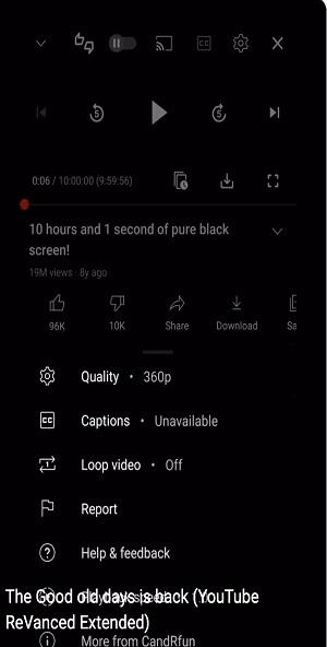 YouTube ने APK नए संस्करण को पुनर्जीवित किया
