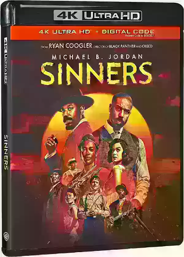 Sinners Blu-ray cover
