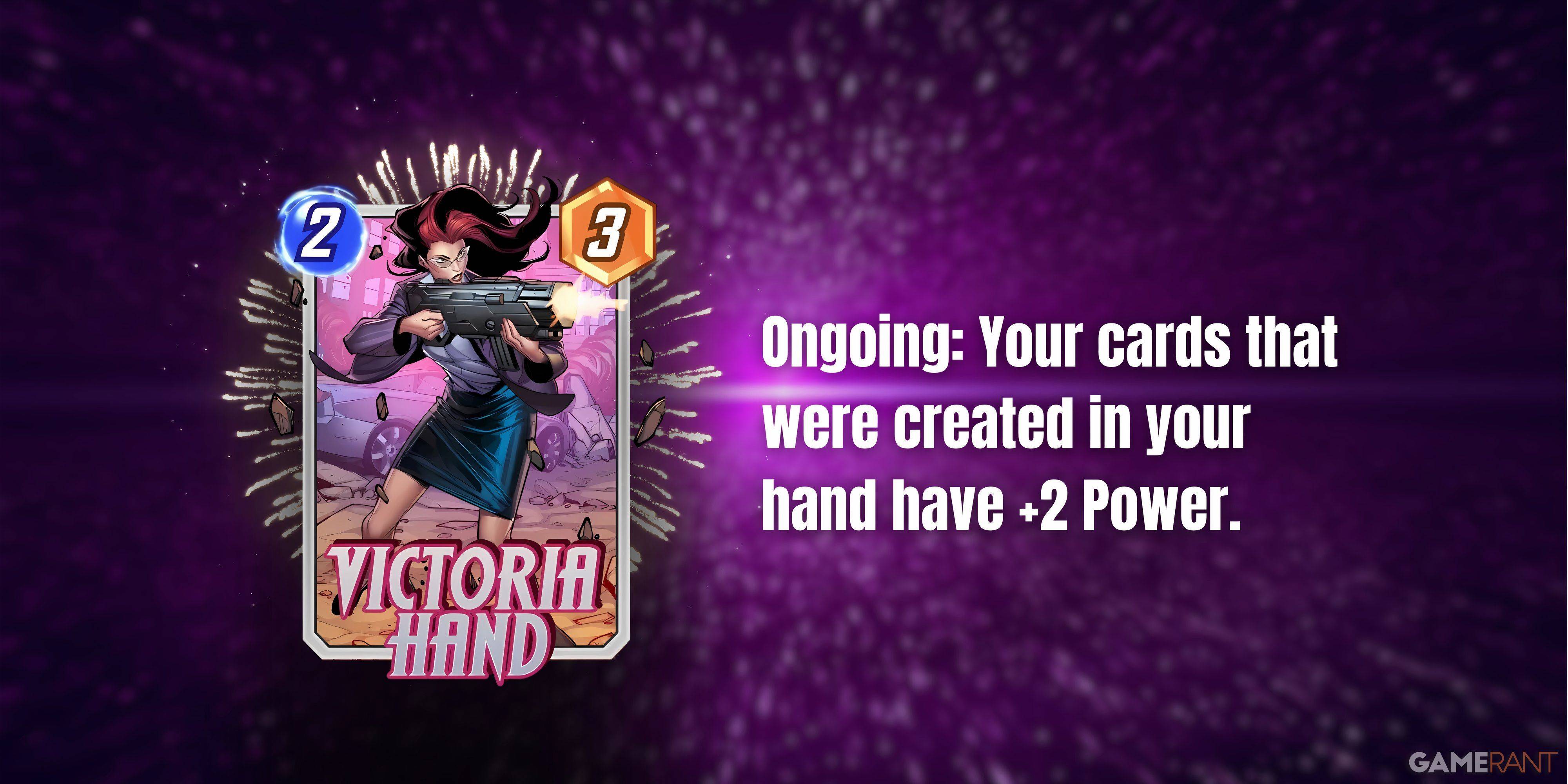 Victoria Hand's Value