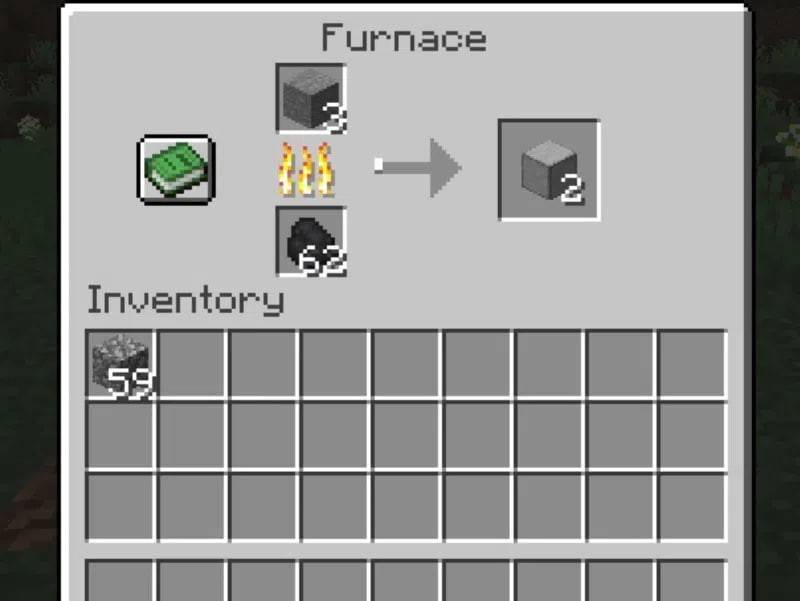 Makinis na Minecraft ng Bato