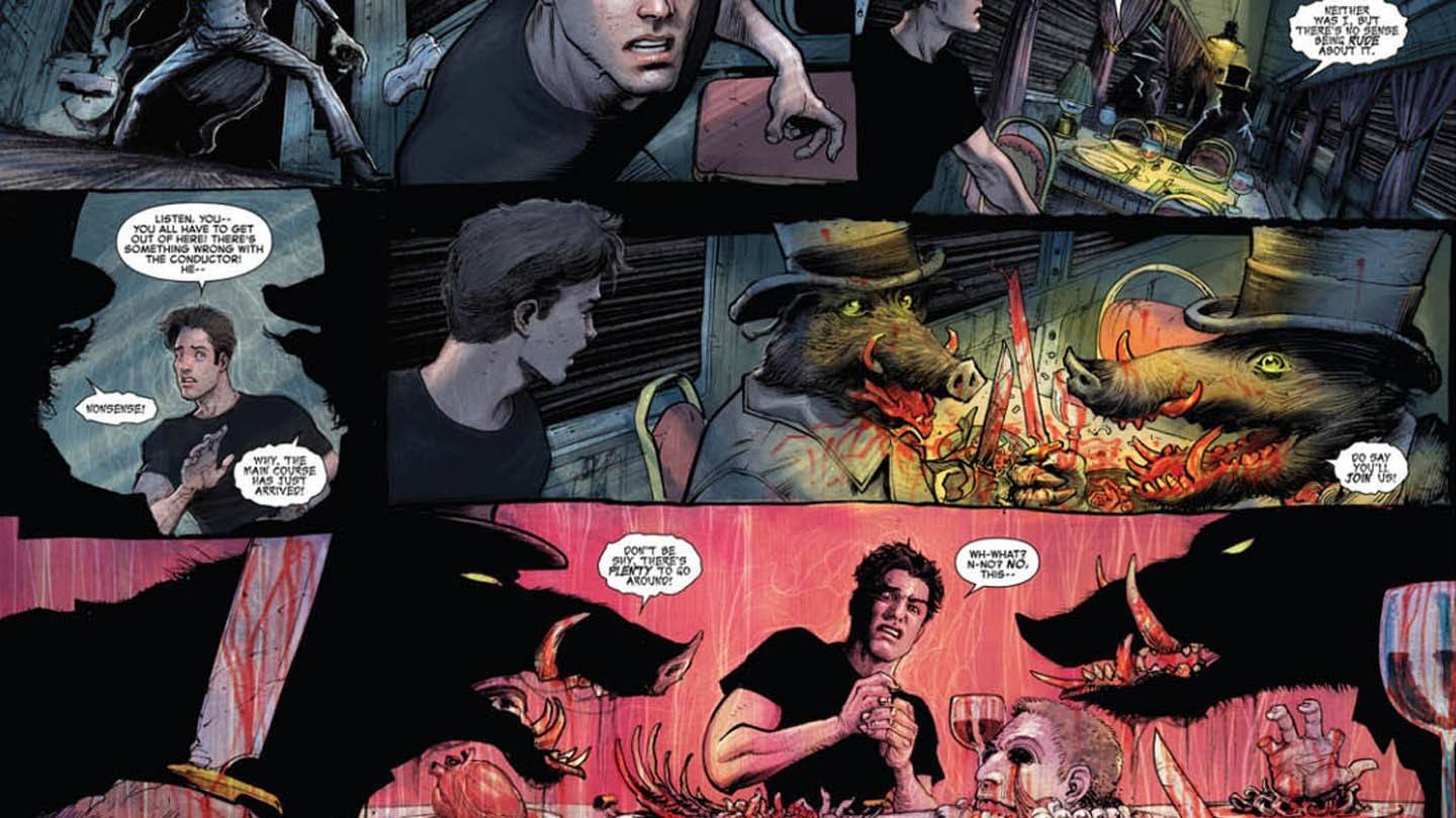 Surreal Spider-Man sequences