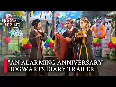 Harry Potter Hogwarts Mystery anniversary celebration