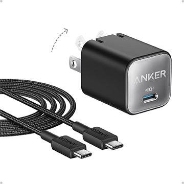 ANKER 30W USB Type-C纳米墙充电器