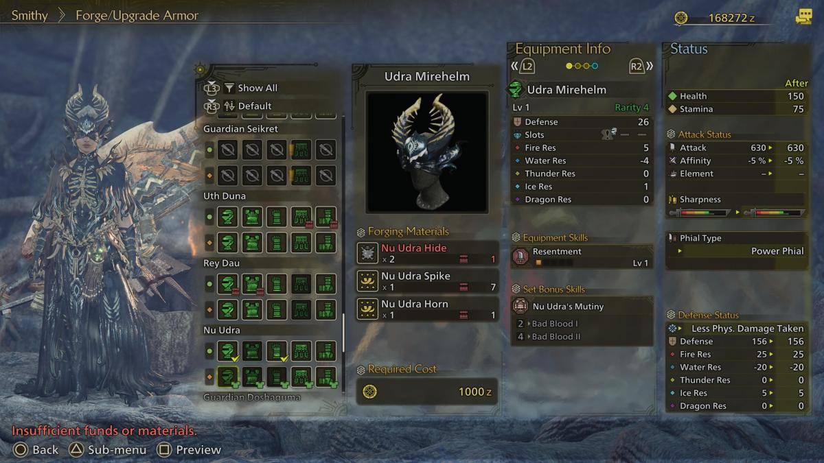 Nu Udra Armor Set