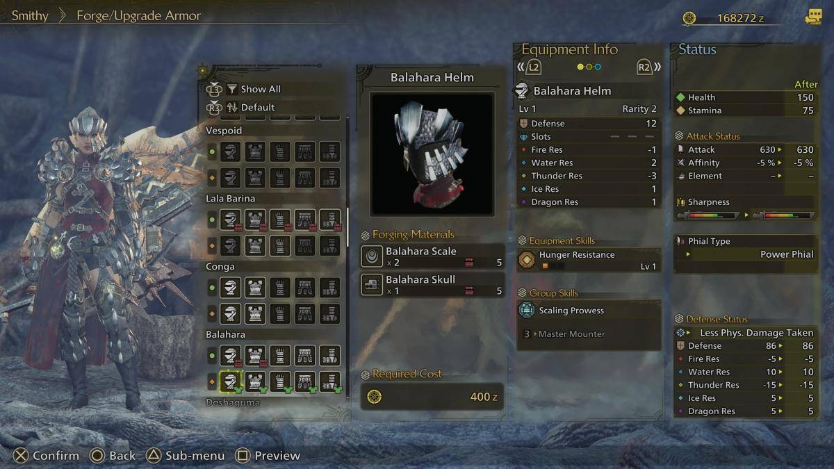 Balahara Armor Set Design 1