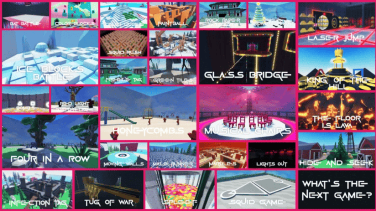 Squid Minigames sa Roblox