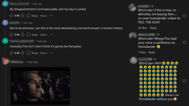 Fans Disappointed by Antony Starr's MK1 Absence