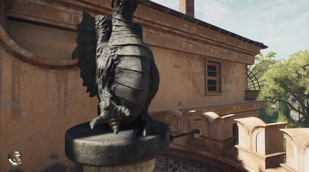 Dragon Statue with Claw
