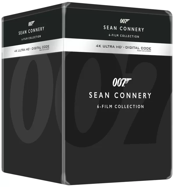 Sean Connery Bond 6-Film Collection Steelbook Edition