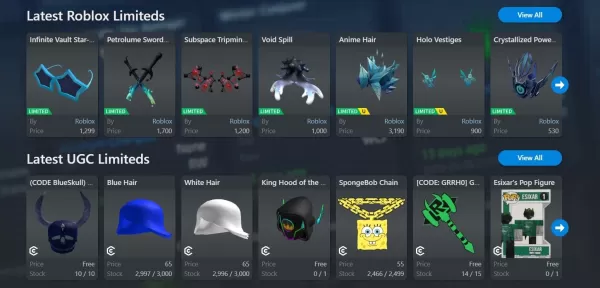 Como obter o melhor valor ao comprar limitados no Roblox