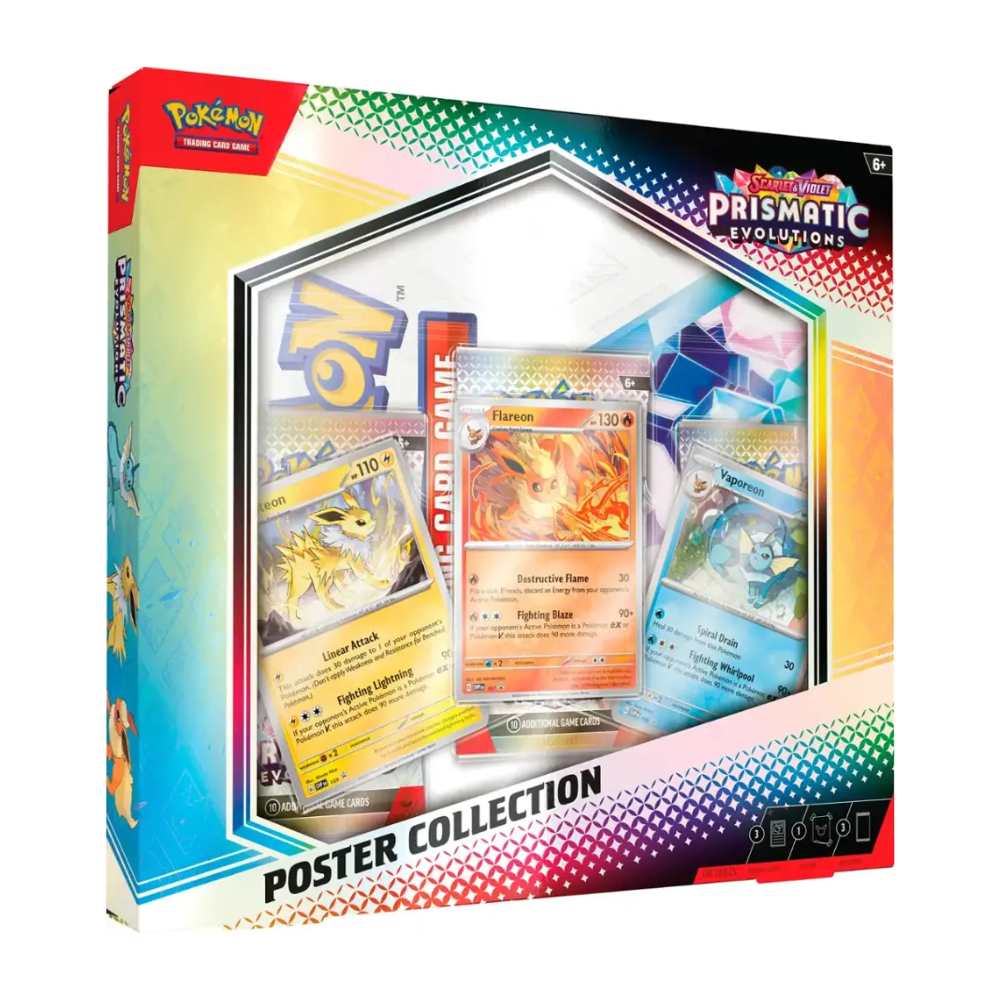 ### Pokémon - Trading Card Game: Scarlet & Violet - Praismatic Evolutions ပိုစတာစုဆောင်းခြင်း