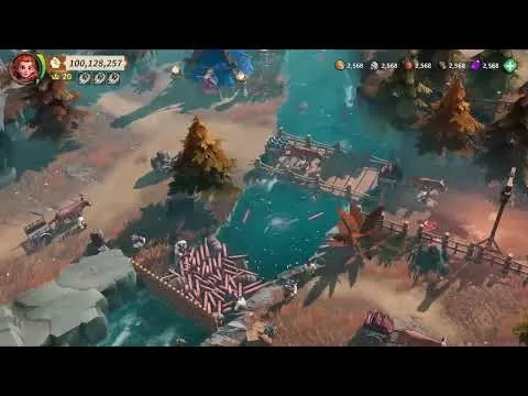 Fate War gameplay preview showing city-building and tactical combat