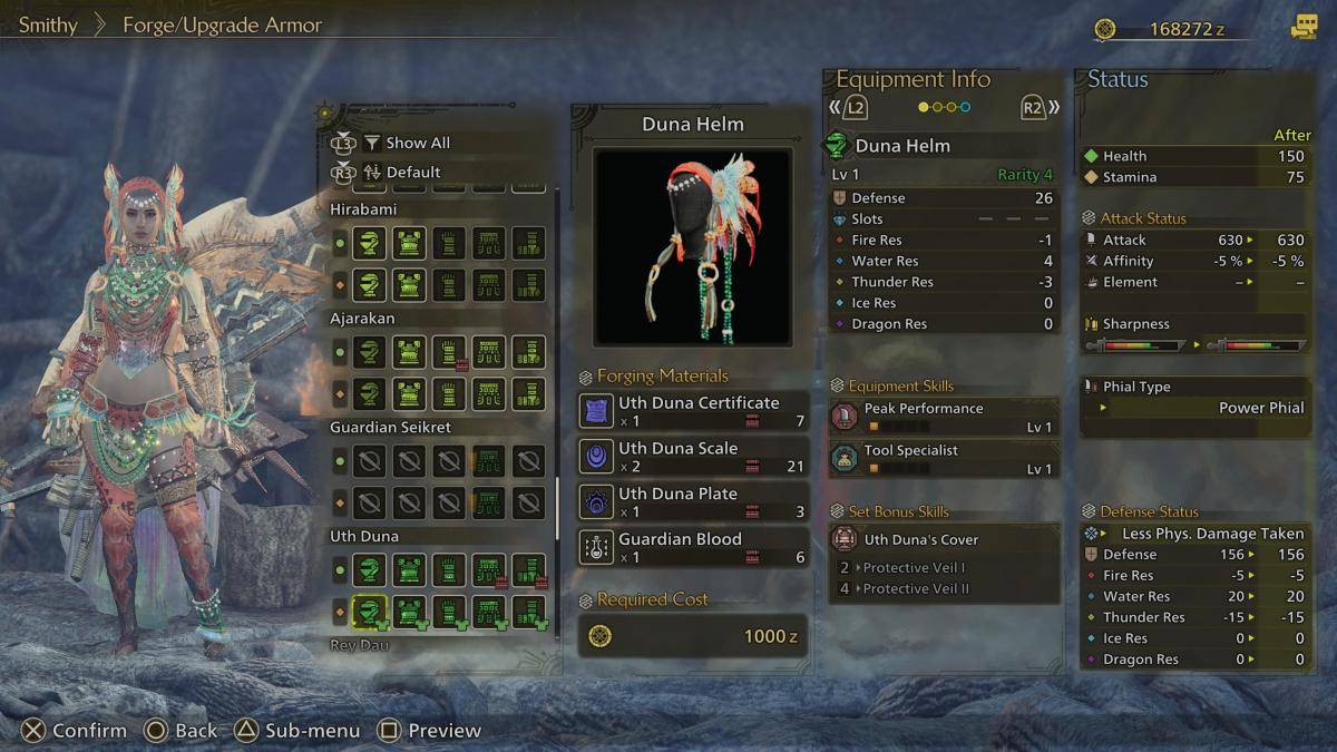 Uth Duna Armor Set