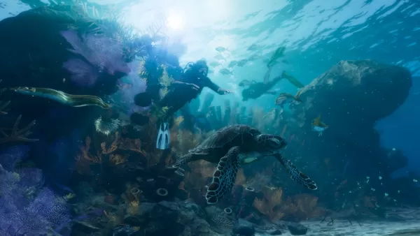 レオニダキーズの海岸線