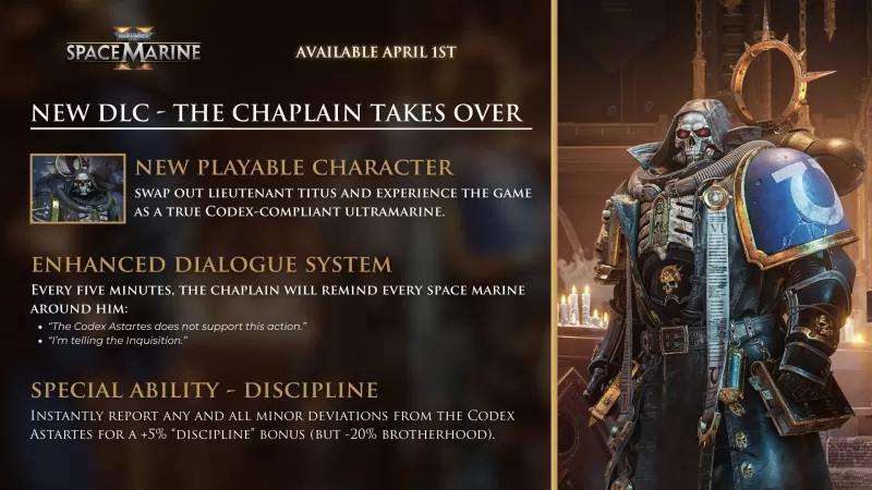Warhammer 40.000: Space Marine 2 de abril