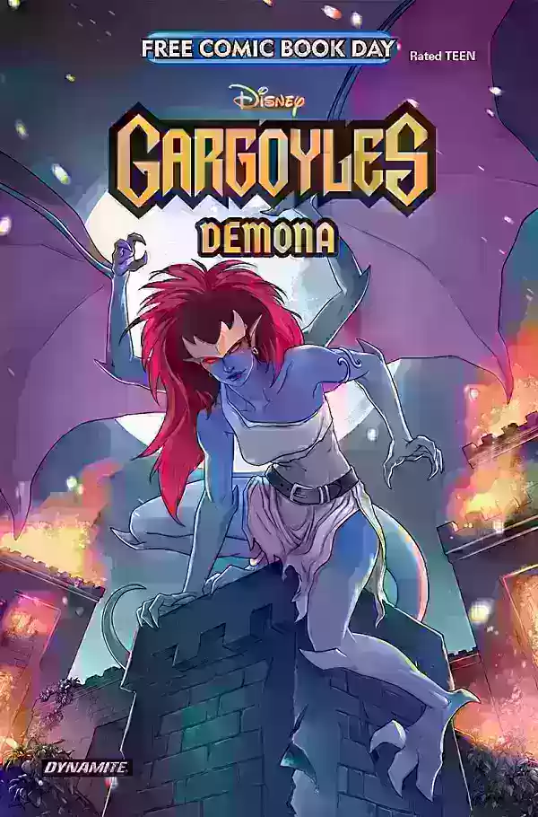 Горгульи: обложка Demona #1