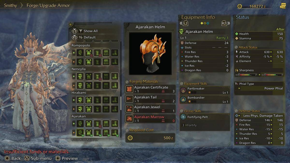 Ajarakan Armor Set