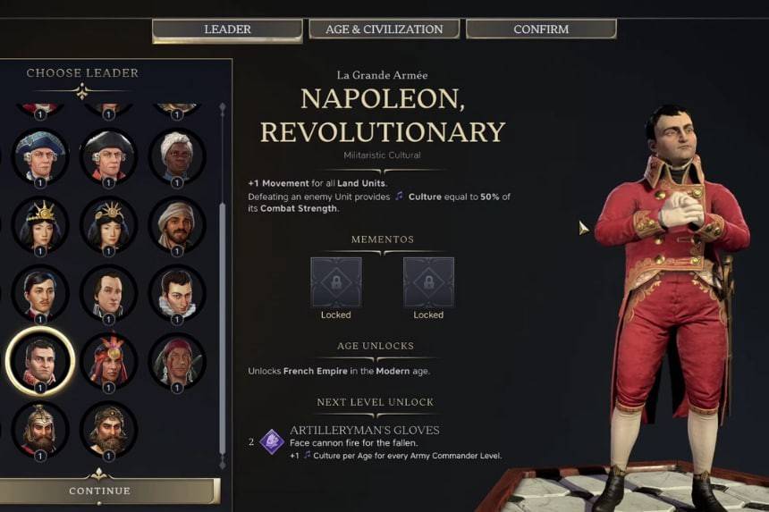 Come ottenere Napoleone in Civilization 7