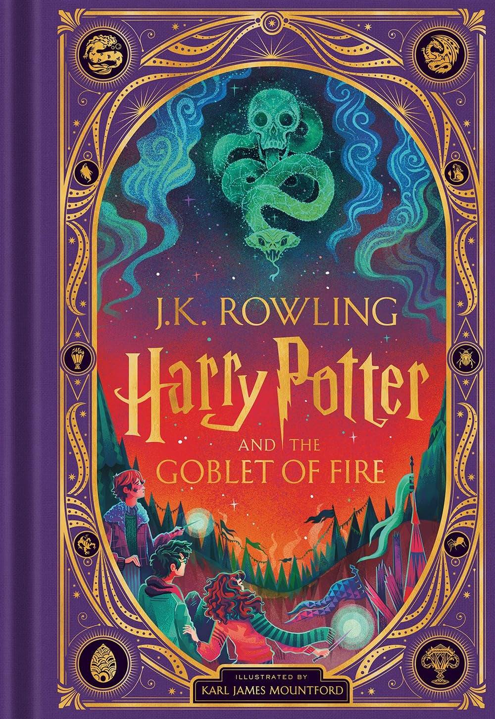 Harry Potter at ang Goblet of Fire: Interactive Illustrated Edition