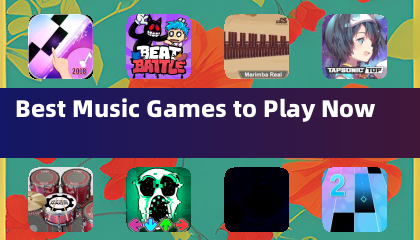 今すぐプレイできるベスト音楽ゲーム