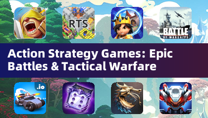 Mga Larong Diskarte sa Aksyon: Epic Battles at Tactical Warfare