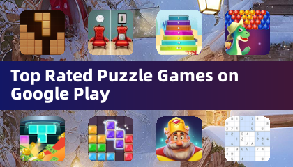 Nangungunang na -rate na mga larong puzzle sa Google Play