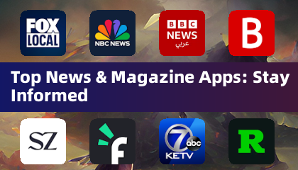 Top News & Magazine Apps: Restez informé