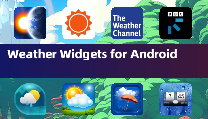 Android用の天気ウィジェット
