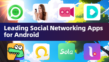 Aplikasi rangkaian sosial terkemuka untuk Android