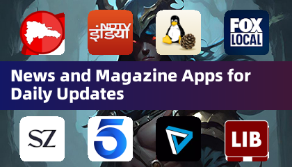 Balita at magazine apps para sa pang -araw -araw na pag -update