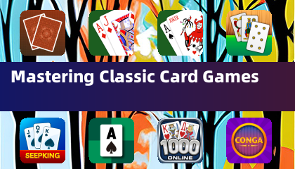 Domina os jogos clássicos de cartas