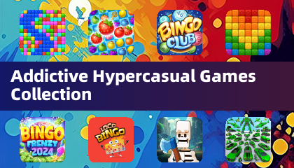 Coleção de jogos hipercasuais viciantes